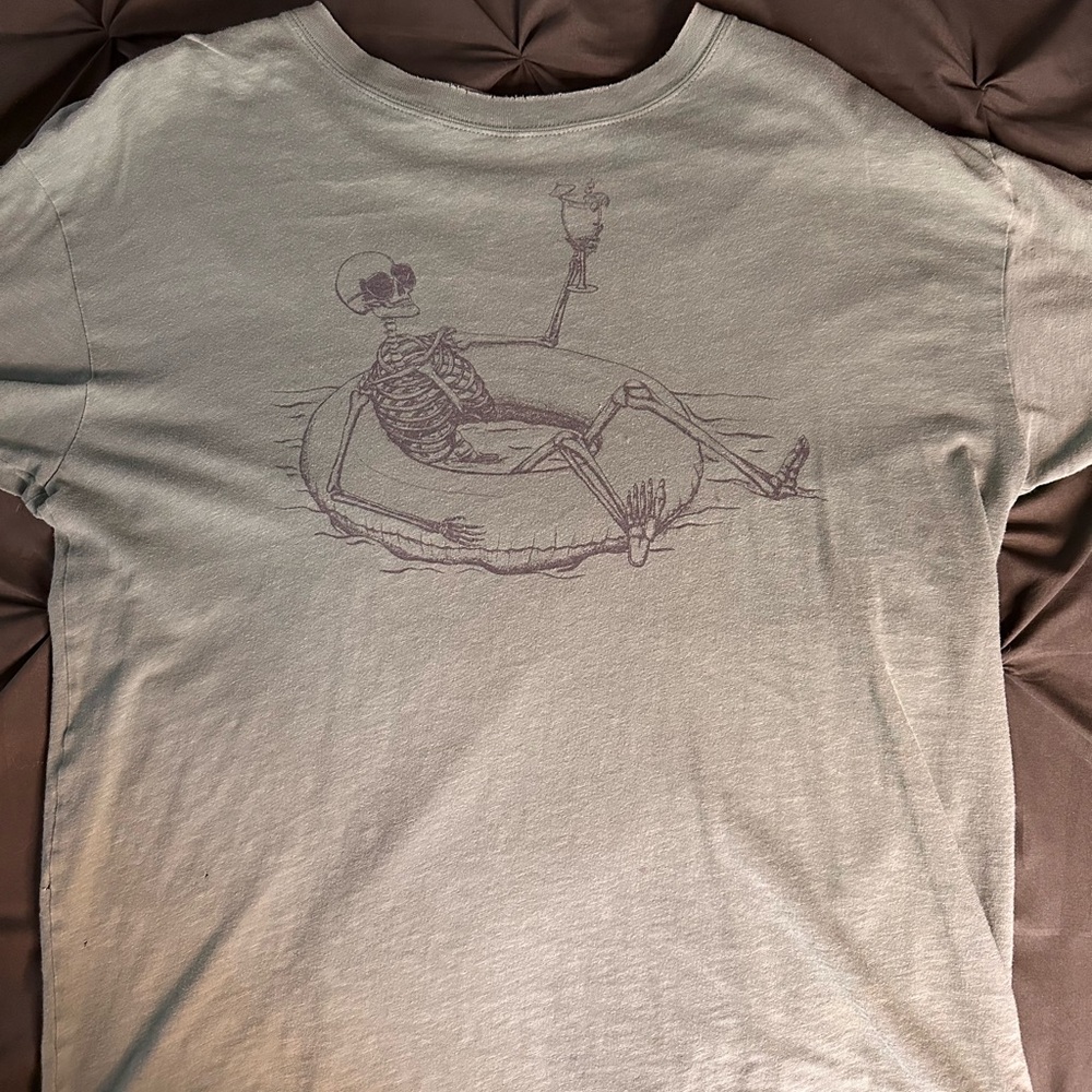 Grunge Baggy Skeleton Shirt
